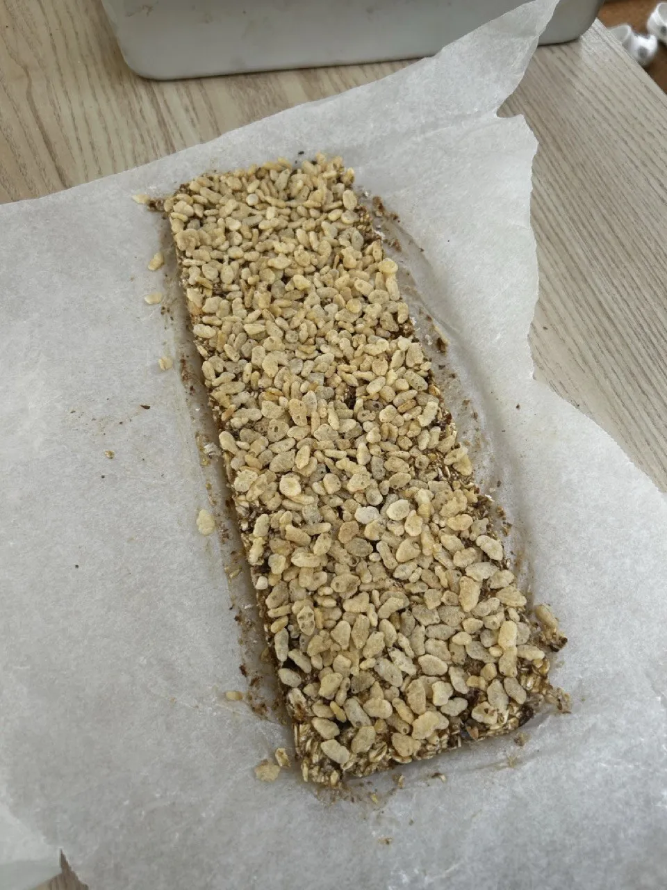 Bars with a “topping”