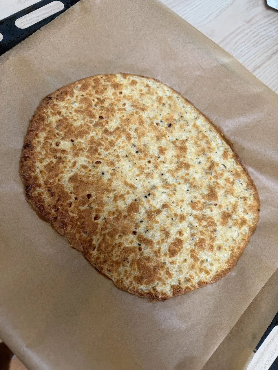 Protein base straight from the oven